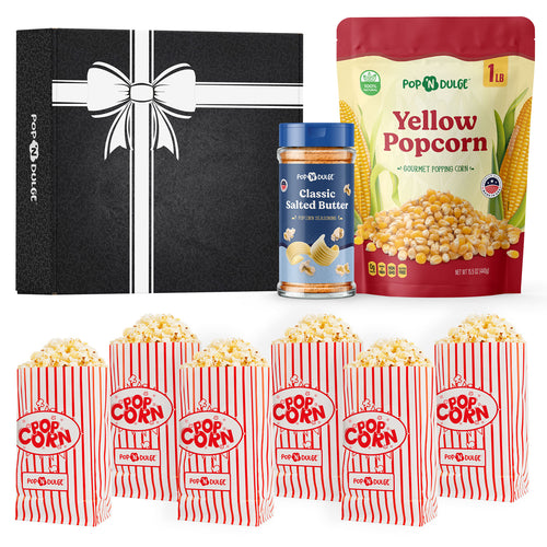 Movie Theater Popcorn Kernels and Seasoning Set