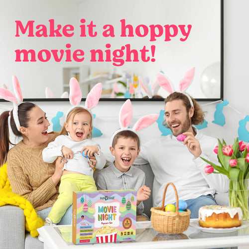 Easter Movie Night Gourmet Popcorn Gift Set