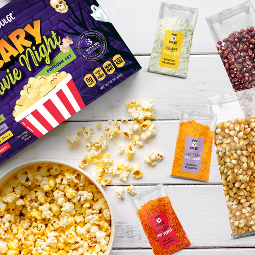 Halloween Scary Movie Movie Night Popcorn Gift Set