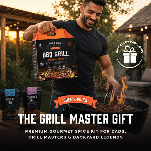 BBQ Grill Spice Kit - Smoking and Grilling Gift Set