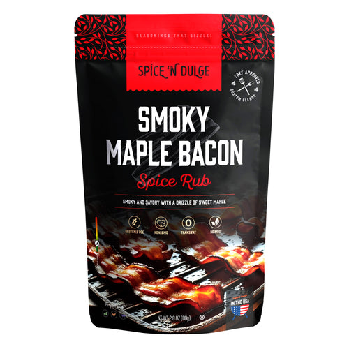 Smoky Maple Bacon Seasoning – Sweet & Smoky BBQ Rub