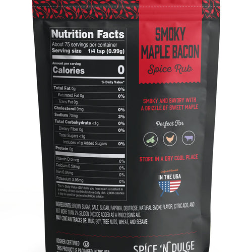 Smoky Maple Bacon Seasoning – Sweet & Smoky BBQ Rub