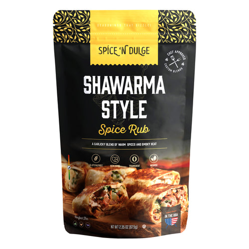 Shawarma Style Seasoning, Middle Eastern Garlic Spice Rub