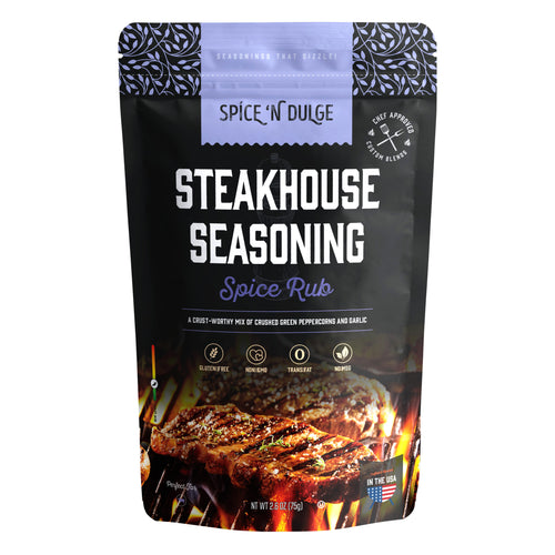 Steakhouse Seasoning – Classic Steak Rub with Garlic & Peppercorn