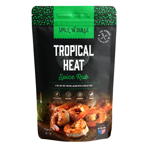 Tropical Heat Seasoning – Sweet & Mild Spicy Island Rub