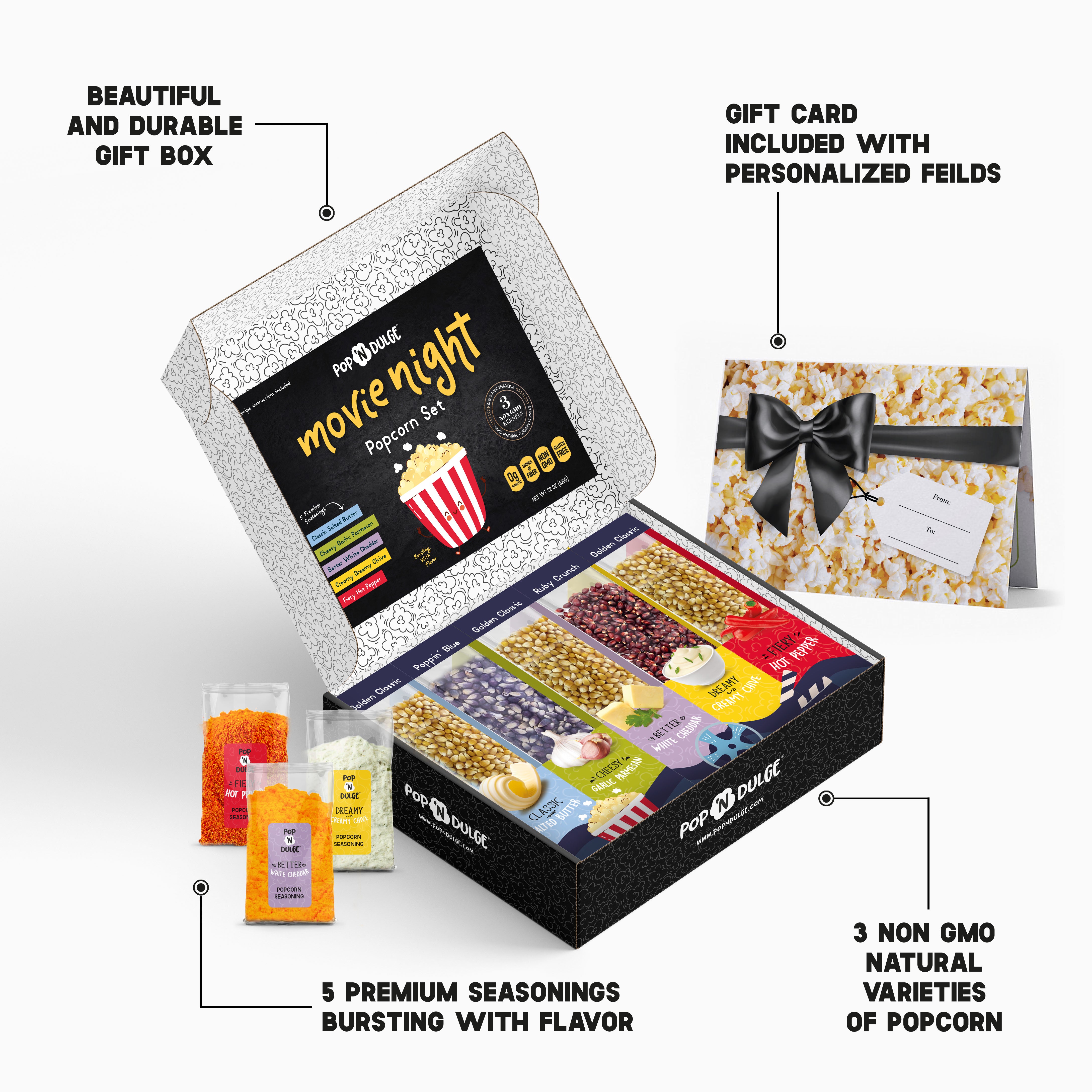 Personal Popcorn Popper - Build a Custom Movie Night Gift Box – Giften  Market