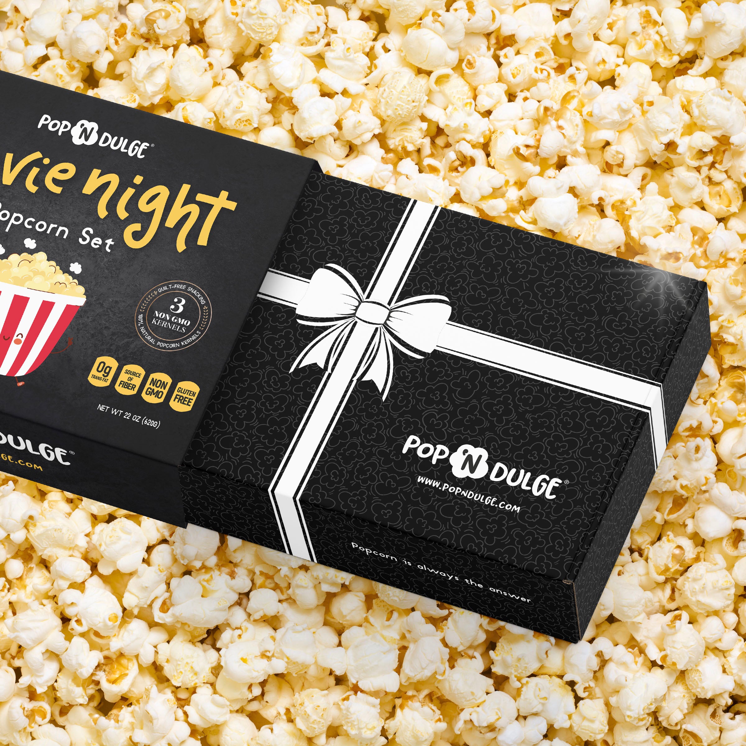 One Pound Gift Box Non-GMO Popcorn