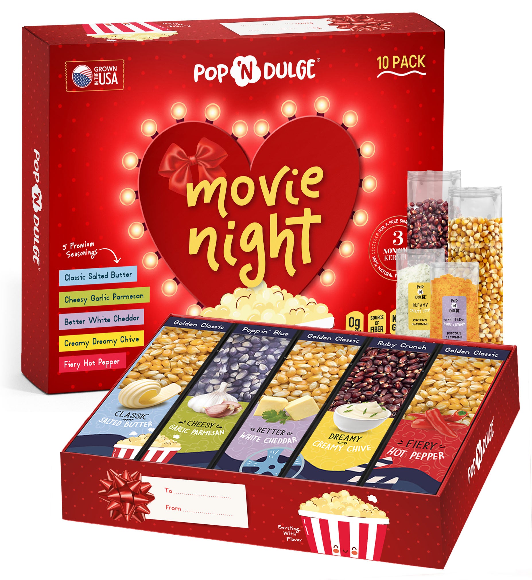 Popcorn Gift Set — Grand Fête